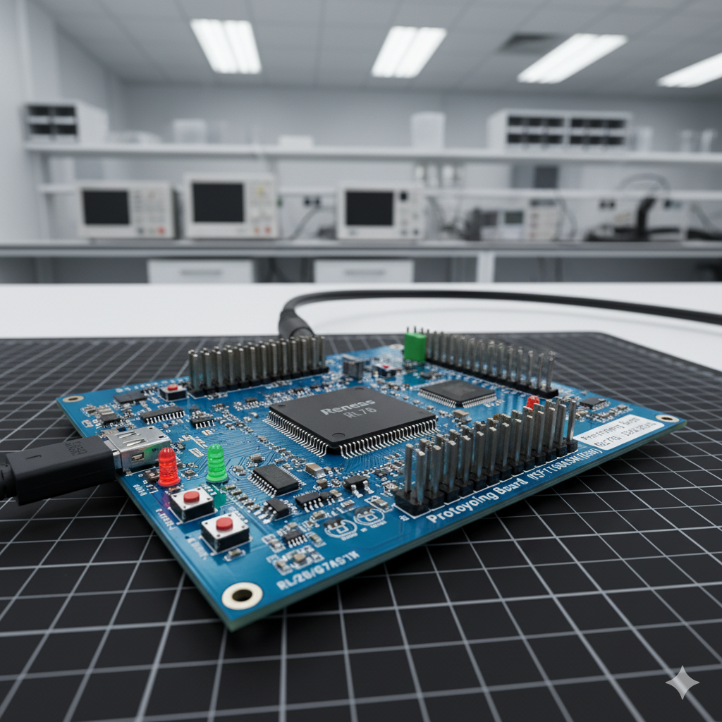 Renesas RL78 Prototyping Board